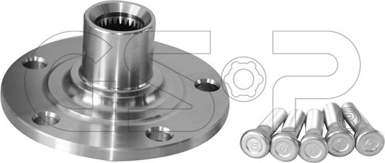GSP 9428014K - Ступица колеса, поворотный кулак autosila-amz.com