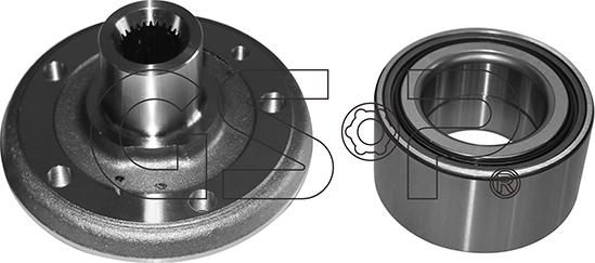 GSP 9428034K - Ступица колеса, поворотный кулак autosila-amz.com