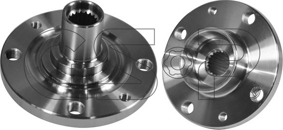 GSP 9422004 - Ступица колеса, поворотный кулак autosila-amz.com