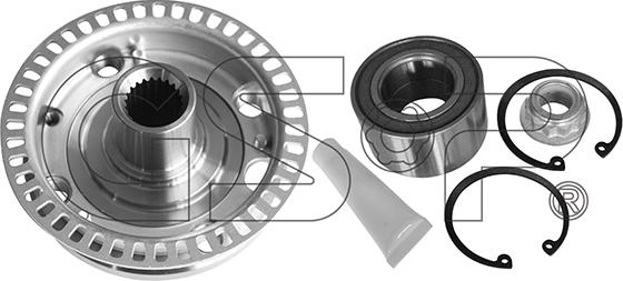 GSP 9422022K - Ступица колеса, поворотный кулак autosila-amz.com