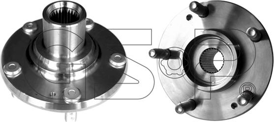 GSP 9427010 - Ступица колеса, поворотный кулак autosila-amz.com