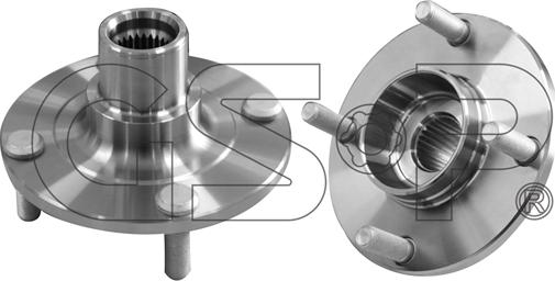 GSP 9427026 - Ступица колеса, поворотный кулак autosila-amz.com