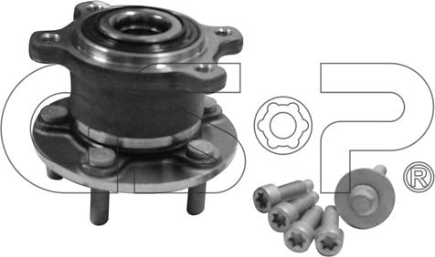 GSP 9336017K - Комплект подшипника ступицы колеса autosila-amz.com