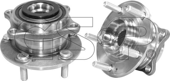 GSP 9330009 - Комплект подшипника ступицы колеса autosila-amz.com