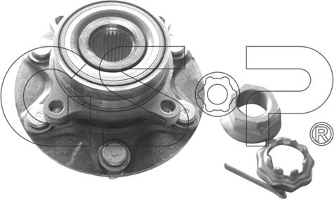 GSP 9330017K - Комплект подшипника ступицы колеса autosila-amz.com