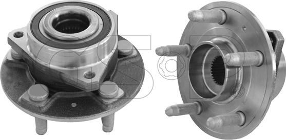 GSP 9330024 - Комплект подшипника ступицы колеса autosila-amz.com