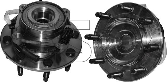 GSP 9333068 - Комплект подшипника ступицы колеса autosila-amz.com