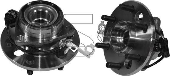 GSP 9333008 - Комплект подшипника ступицы колеса autosila-amz.com