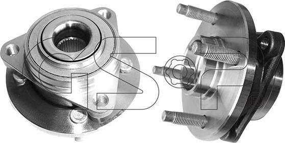 GSP 9333073 - Комплект подшипника ступицы колеса autosila-amz.com
