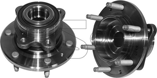 GSP 9333125 - Комплект подшипника ступицы колеса autosila-amz.com