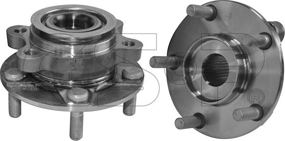 GSP 9329006 - Ступица колеса, поворотный кулак autosila-amz.com