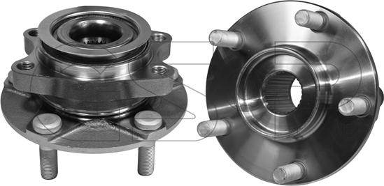 GSP 9329012 - Комплект подшипника ступицы колеса autosila-amz.com