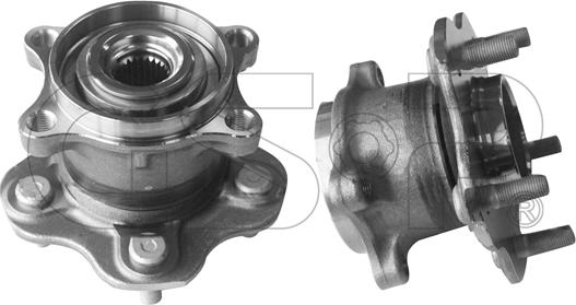 GSP 9325019 - Комплект подшипника ступицы колеса autosila-amz.com