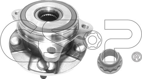 GSP 9326024K - 9326024K СТУПИЦА С ПОДШИПНИКОМ TOYOTA AURIS I/AVENSIS III T270/COROLLA IX/RAV4 III 02-ПЕР (10013160/ autosila-amz.com