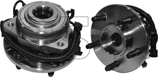 GSP 9327028 - Комплект подшипника ступицы колеса autosila-amz.com