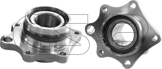 GSP 9243008 - Комплект подшипника ступицы колеса autosila-amz.com