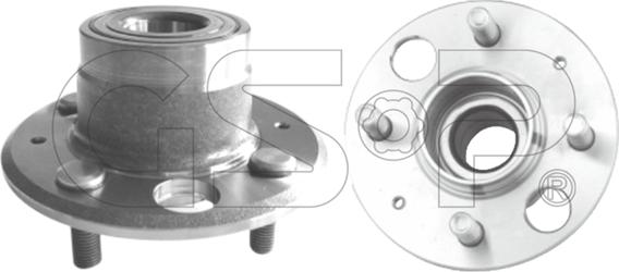 GSP 9230014 - Комплект подшипника ступицы колеса autosila-amz.com