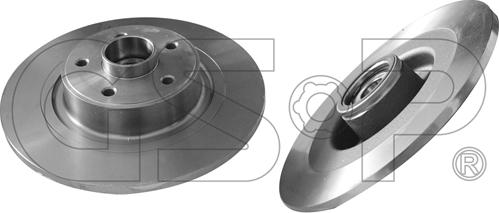 GSP 9230142 - Тормозной диск autosila-amz.com
