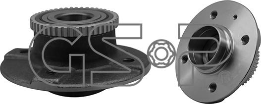 GSP 9230187 - Комплект подшипника ступицы колеса autosila-amz.com