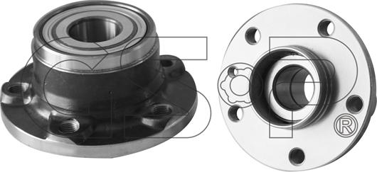 GSP 9230127 - Комплект подшипника ступицы колеса autosila-amz.com