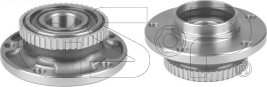 GSP 9237001 - Комплект подшипника ступицы колеса autosila-amz.com