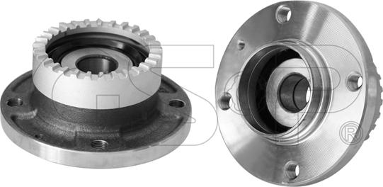 GSP 9225037 - Ступица колеса, поворотный кулак autosila-amz.com