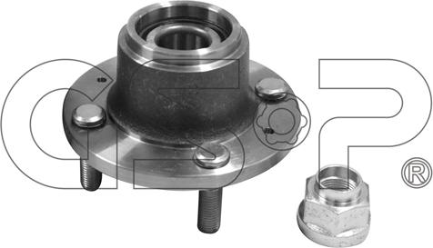 GSP 9225025K - Комплект подшипника ступицы колеса autosila-amz.com