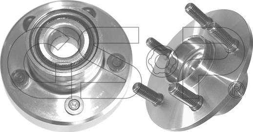 GSP 9228060 - Комплект подшипника ступицы колеса autosila-amz.com