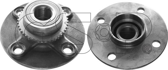 GSP 9227015 - Комплект подшипника ступицы колеса autosila-amz.com