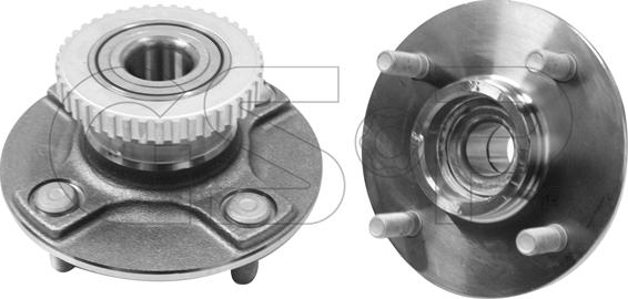 GSP 9227026 - Комплект подшипника ступицы колеса autosila-amz.com