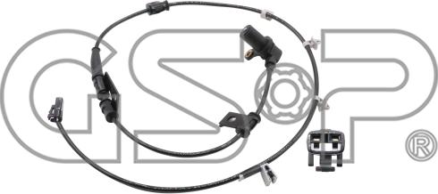 GSP 9A0452 - Датчик ABS, частота вращения колеса autosila-amz.com