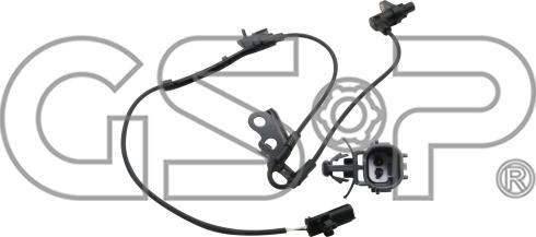 GSP 9A0540 - Датчик ABS, частота вращения колеса autosila-amz.com