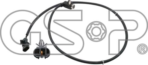 GSP 9A0683 - Датчик ABS, частота вращения колеса autosila-amz.com