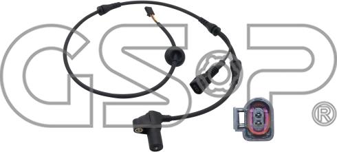 GSP 9A1018 - Датчик ABS, частота вращения колеса autosila-amz.com