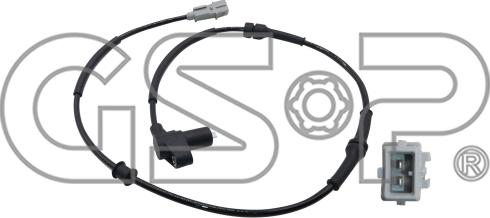 GSP 9A1030 - Датчик ABS, частота вращения колеса autosila-amz.com