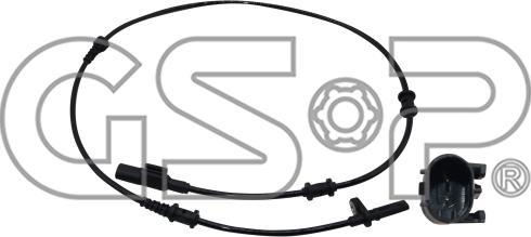 GSP 9A1205 - Датчик ABS, частота вращения колеса autosila-amz.com