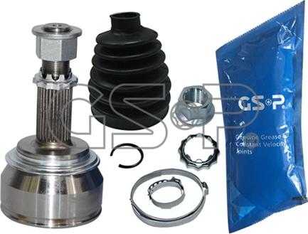 GSP 801520 - Шарнирный комплект, ШРУС, приводной вал autosila-amz.com