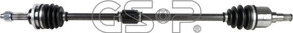 GSP 208165 - Приводной вал autosila-amz.com