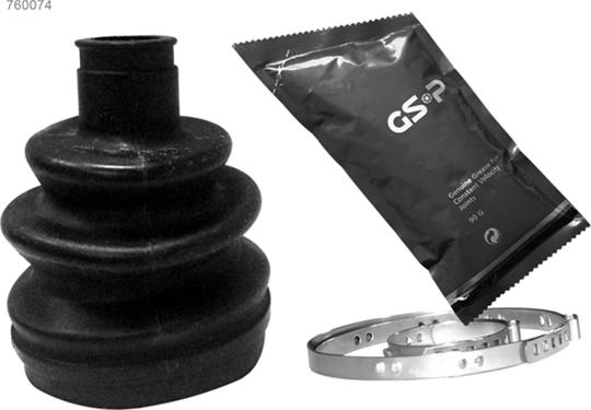 GSP 760074 - Пыльник ШРУСа OPEL ASTRA G/CORSA A/B/C 1.0-1.7D 82-09 внутр. autosila-amz.com