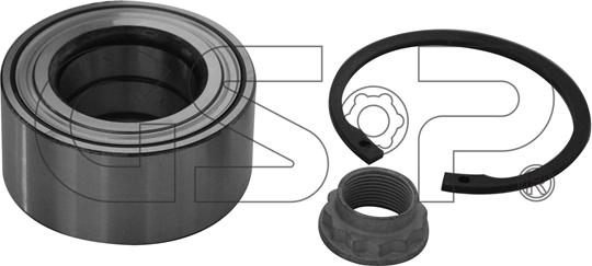 GSP GK0757 - Комплект подшипника ступицы колеса autosila-amz.com