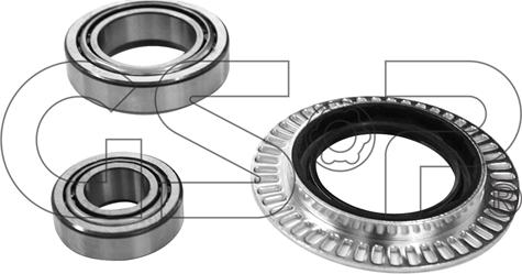 GSP GK3565 - Комплект подшипника ступицы колеса autosila-amz.com
