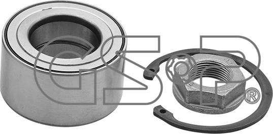 GSP GKX0002 - Комплект подшипника ступицы колеса autosila-amz.com