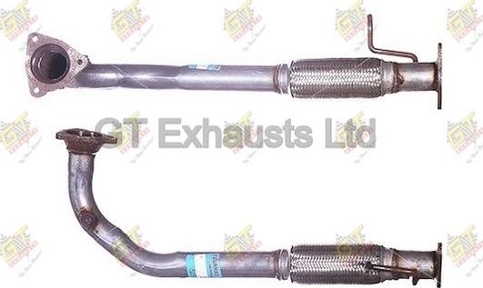 GT Exhausts G301052 - Труба выхлопного газа autosila-amz.com