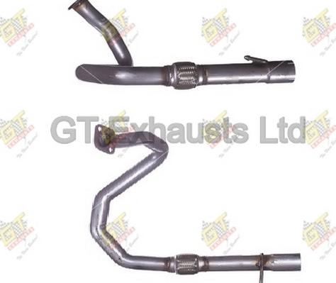 GT Exhausts G370240A - Труба выхлопного газа autosila-amz.com