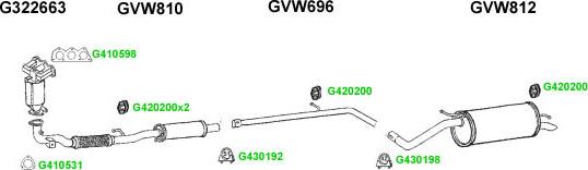 GT Exhausts G931496 - Система выпуска ОГ autosila-amz.com