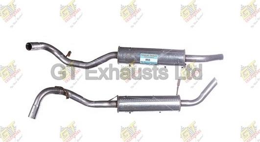 GT Exhausts GAN545 - Глушитель выхлопных газов, конечный autosila-amz.com