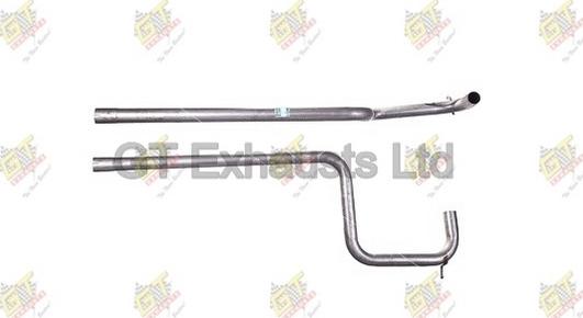 GT Exhausts GCH034 - Труба выхлопного газа autosila-amz.com