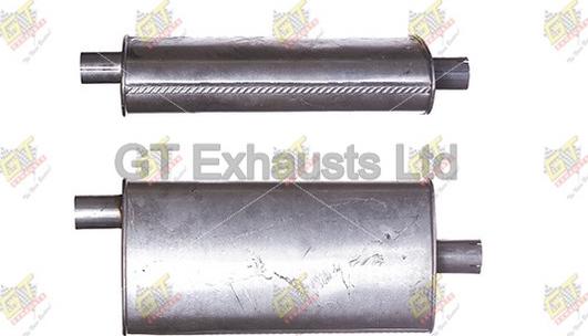 GT Exhausts GCH027 - Средний глушитель выхлопных газов autosila-amz.com