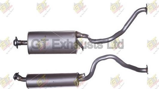 GT Exhausts GCL113 - Средний глушитель выхлопных газов autosila-amz.com