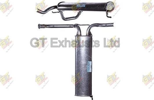 GT Exhausts GCN549 - Глушитель выхлопных газов, конечный autosila-amz.com
